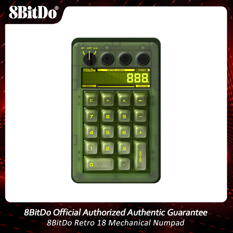 Retro Gaming Xbox - 8BitDo 레트로 18 기계식 숫자 키패드