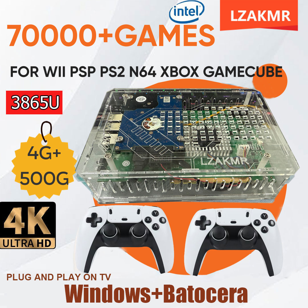 Retro Gaming Xbox - 레트로 U9 PRO 게임 콘솔 500GB