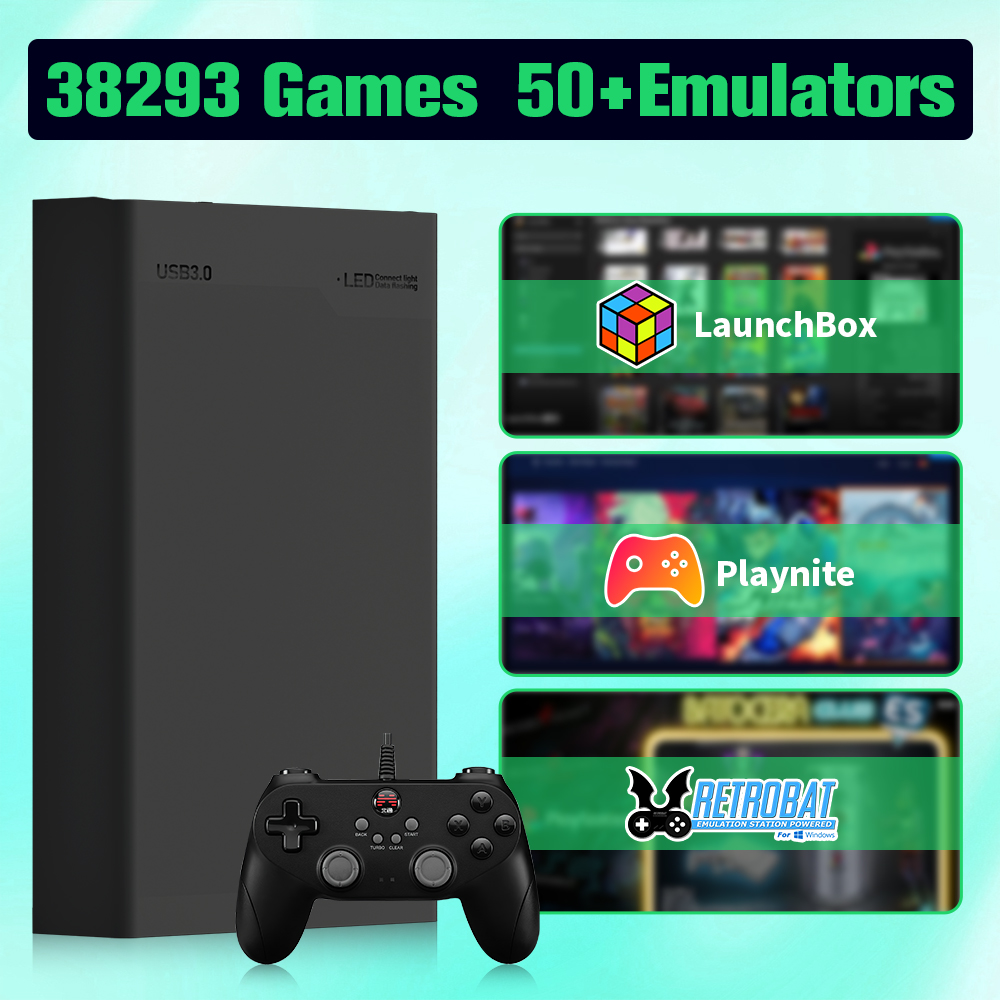 Retro Gaming Xbox - 하이퍼 베이스 믹스 500G 레트로 게이밍