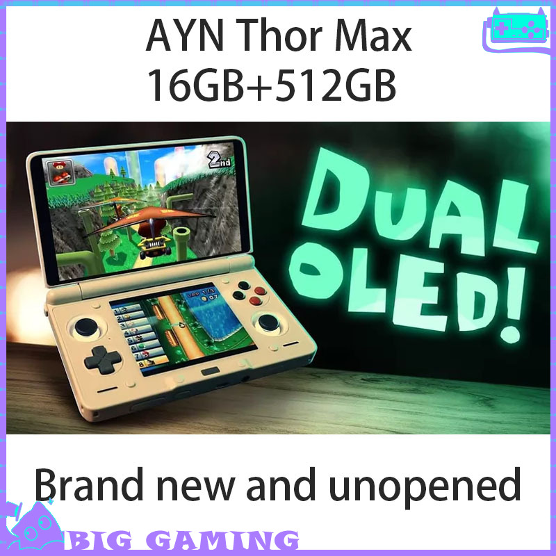 Retro Gaming Xbox - AYN Thor Max 16GB+512GB 플립형 휴대용