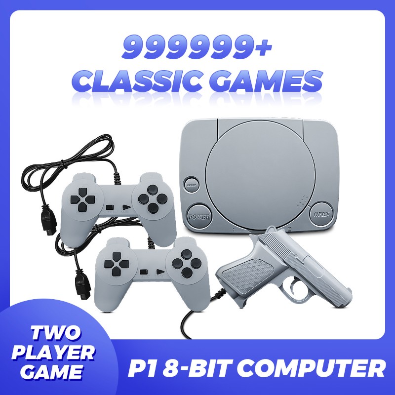 Retro Gaming Station - FC 플러그인 콘솔 디자인, 8비트 게임