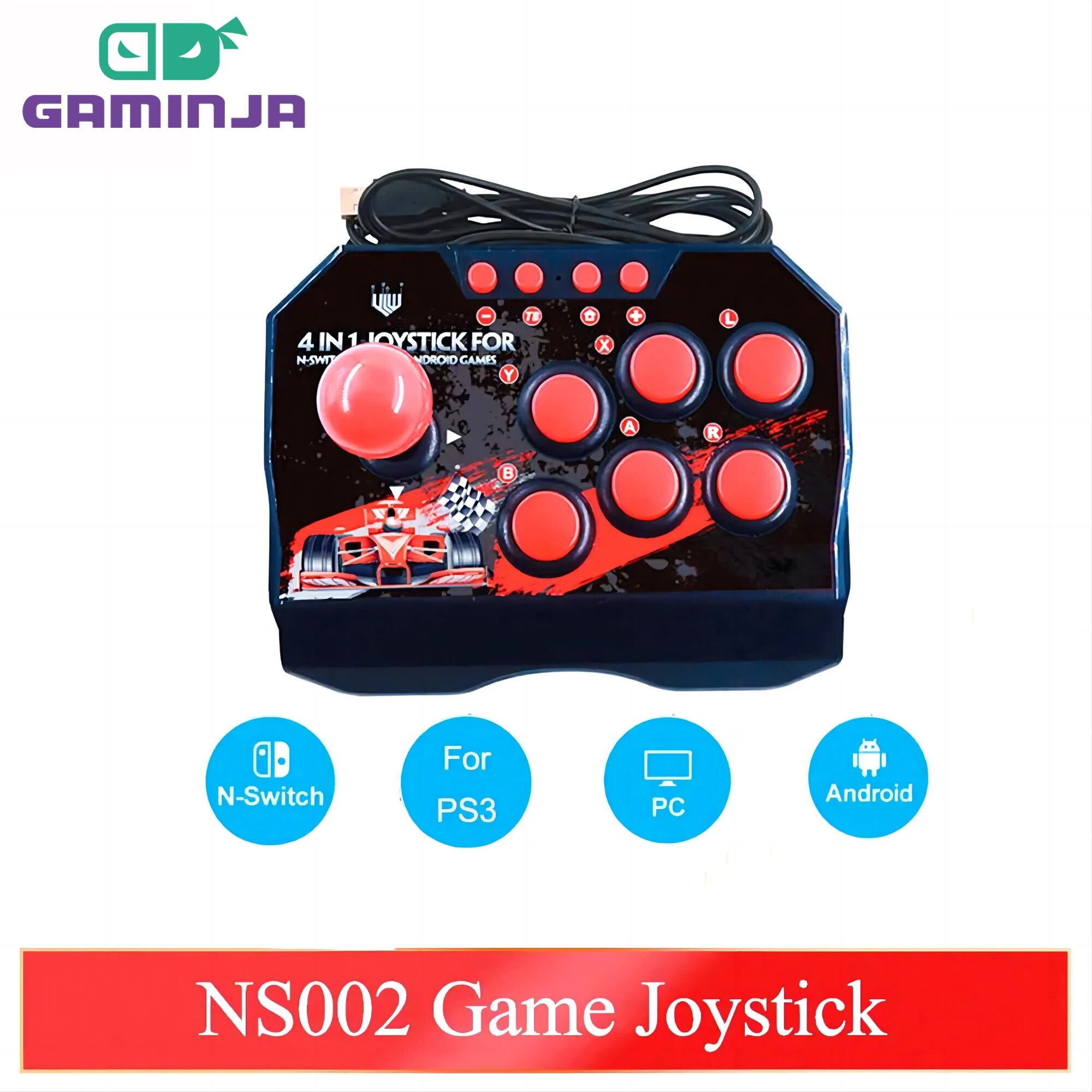 Retro Gaming Tablet - GAMINJA NS002 4 1 레트로 아케이드