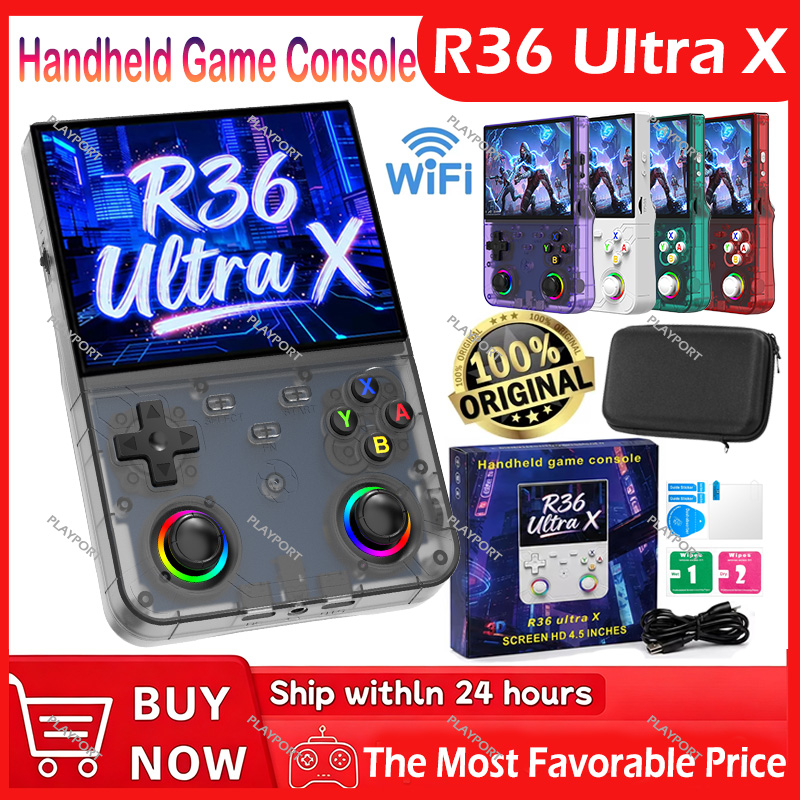 R36 울트라 X 레트로 휴대용 게임기 WiFi 오픈  - Retro Gaming Emulator 리뷰 및 가격