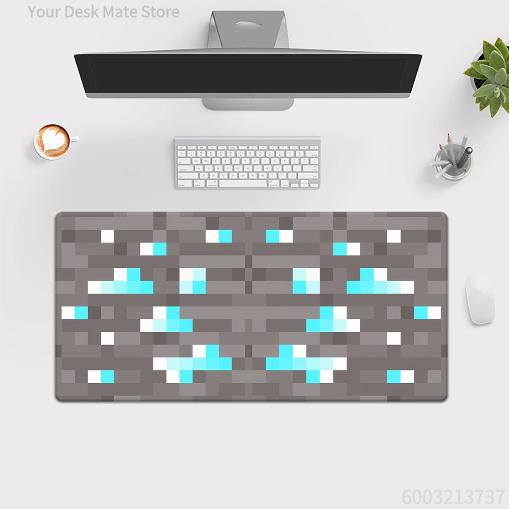 기하학적 대형 데스크 매트, 레트로 픽셀 레이스 패턴  - Retro Gaming Keyboard And Mouse 리뷰 및 가격