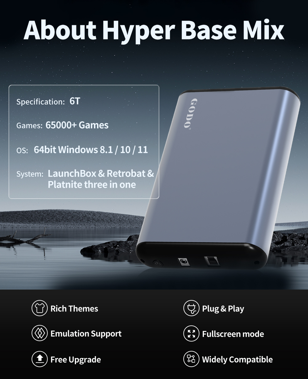 JMachen 6TB 휴대용 게임용 HDD 시스템 3- - Retro Gaming Xbox 리뷰 및 가격