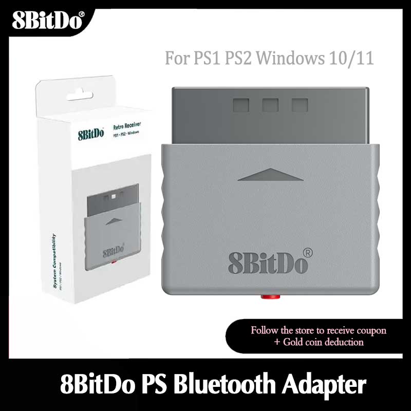 8Bitdo 레트로 리시버 어댑터 동글 PS1 PS2  - Retro Gaming Xbox 리뷰 및 가격