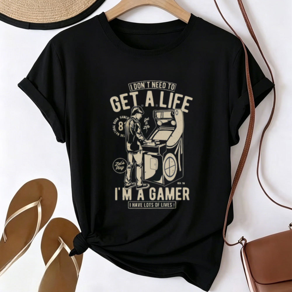 나는 인생을 살아갈 필요가 없어. 나는 게이머니까. 그 - Retro Gaming Quotes 리뷰 및 가격
