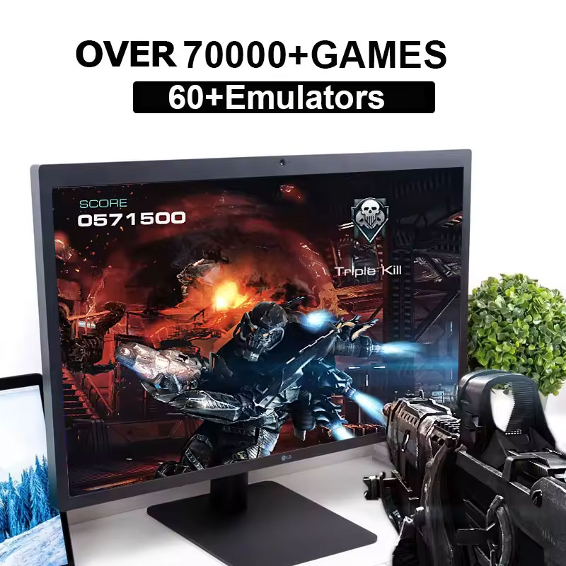 새로운 M88 레트로 게임 콘솔 4K HD 내장 게임  - Retro Gaming Xbox 리뷰 및 가격