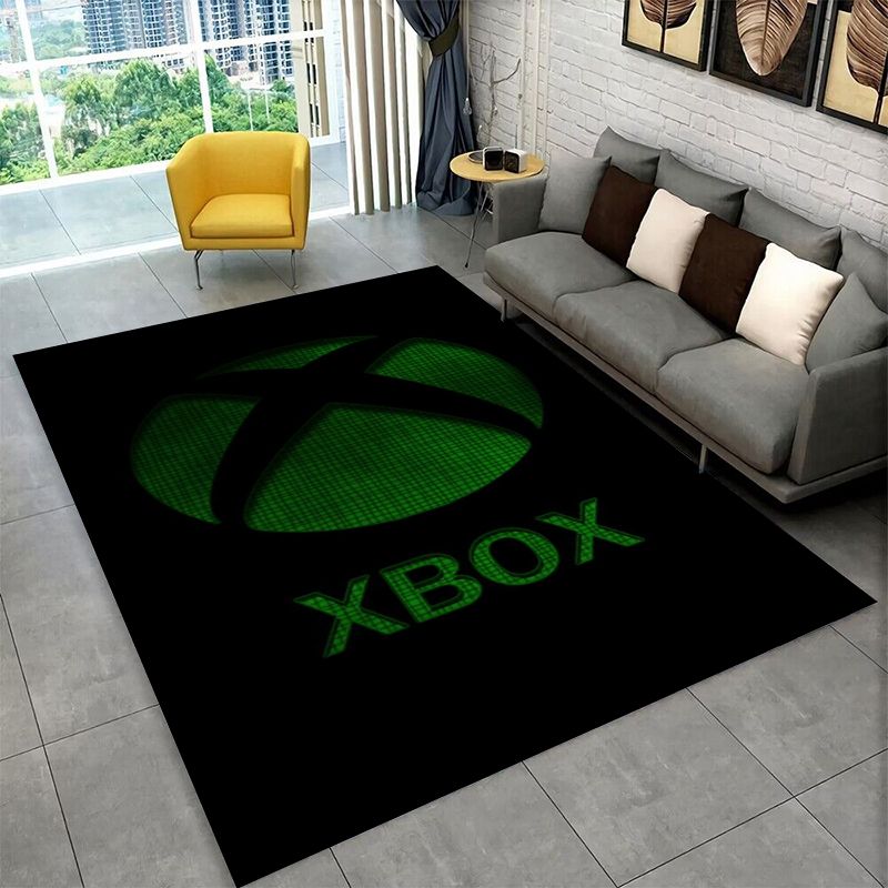 레트로 Xbox 게임 게이머 로고 카펫 러그 침실 거실 - Retro Gaming Xbox 리뷰 및 가격
