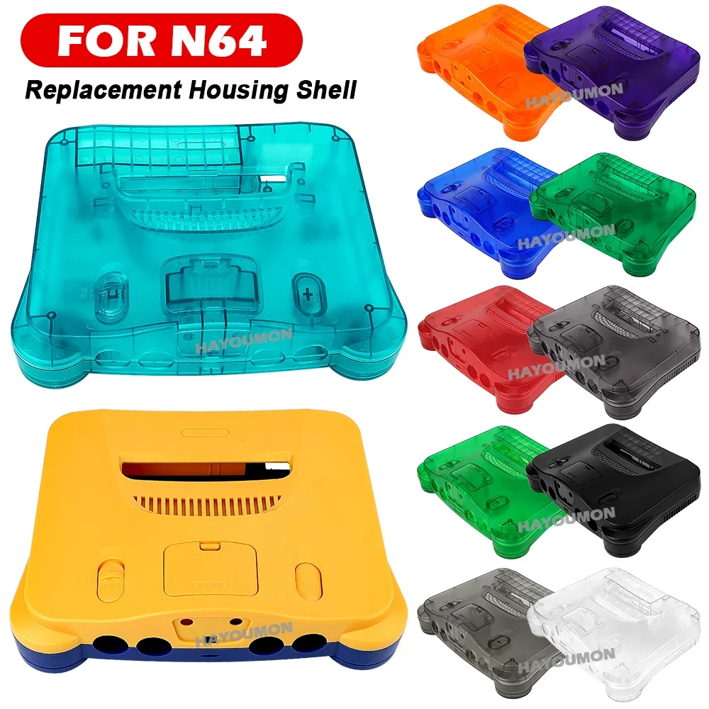 11가지 색상의 N64 게임 콘솔용 교체 레트로 비디오 - Retro Gaming Case 리뷰 및 가격