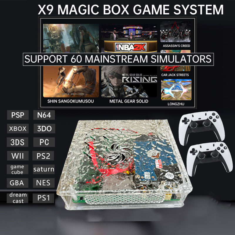 LZAKMR X9 레트로 게임 콘솔 1TB 70,000 - Retro Gaming Xbox 리뷰 및 가격