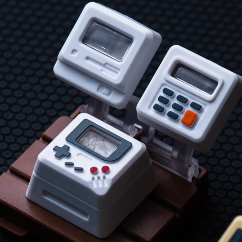 K-04 3-in-1 창의적인 레트로 투명 키캡 세트  - Retro Gaming Station 리뷰 및 가격