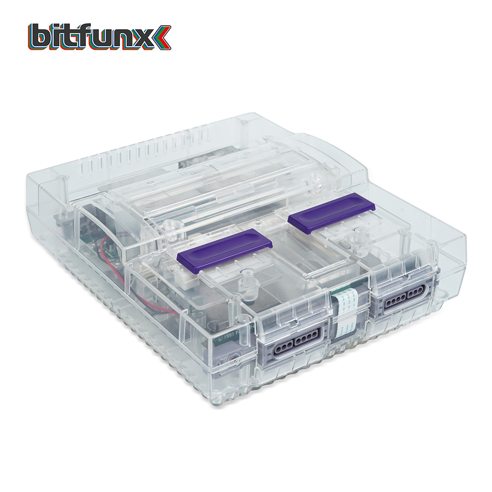 Bitfunx SNES 교체 쉘 투명 케이스 Ninte - Retro Gaming Case 리뷰 및 가격