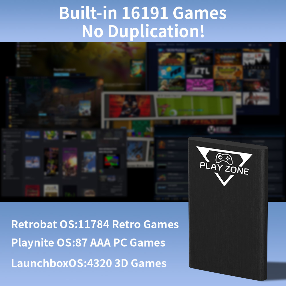 플레이존 1TB 휴대용 게임용 HDD (PS5/PS4/ - Retro Gaming Xbox 리뷰 및 가격