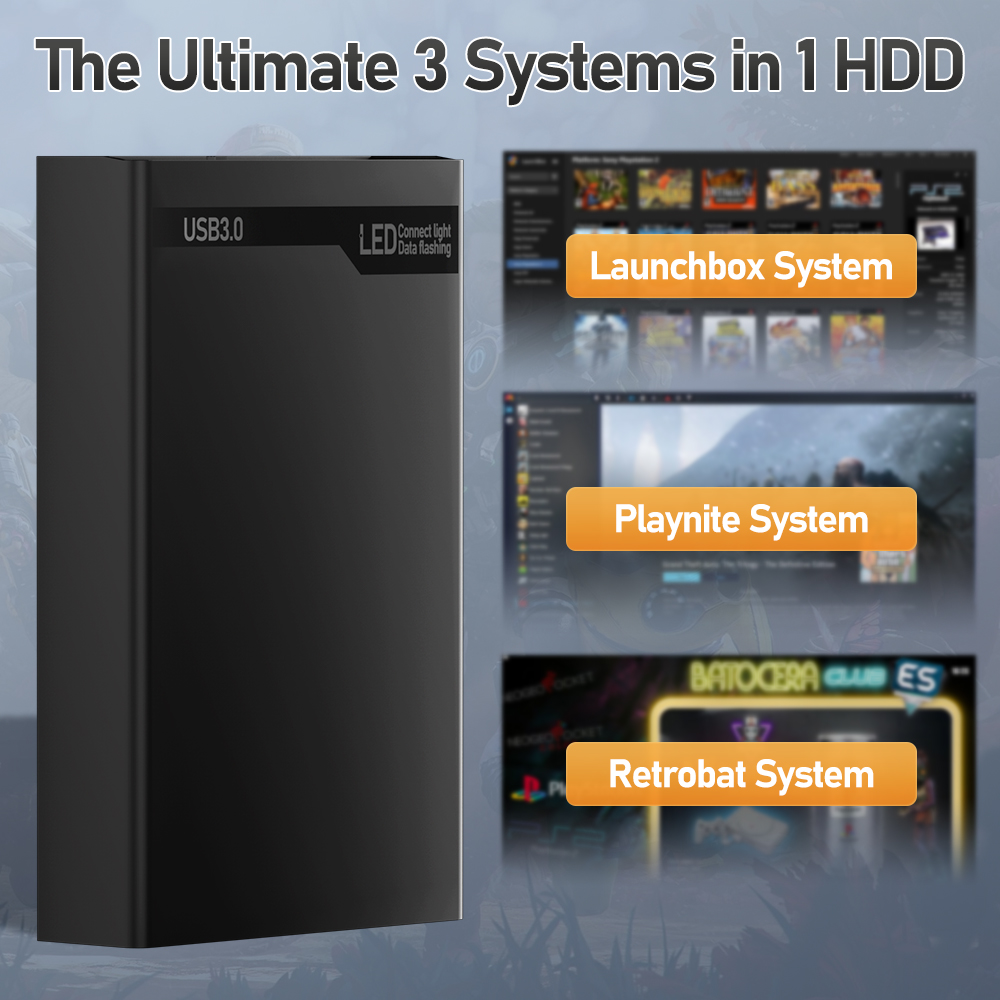 500G 레트로 게임 HDD 비디오 게임 콘솔 Retr - Retro Gaming Xbox 리뷰 및 가격