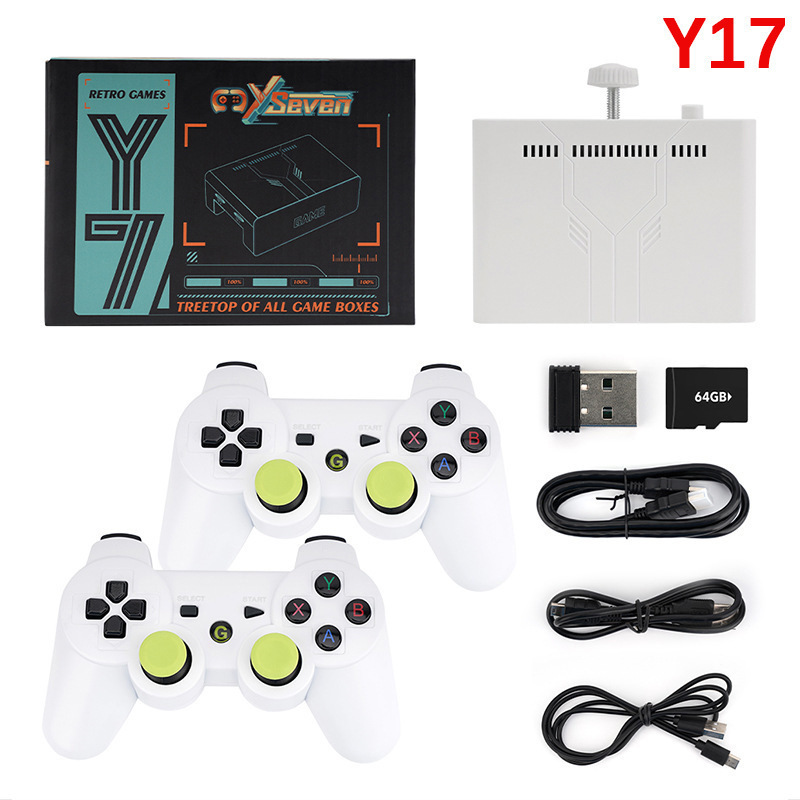 베스트셀러 Y7 TV 게임 콘솔 듀얼 시스템 셋톱박스  - Retro Gaming Xbox 리뷰 및 가격